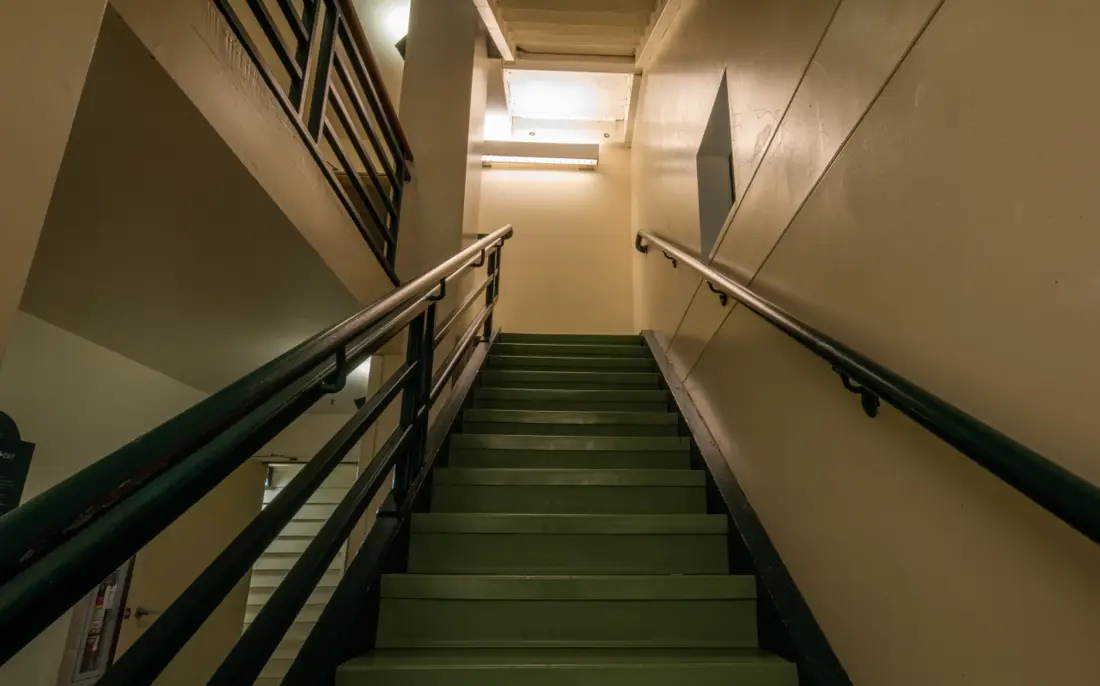 Before: Stairwell
