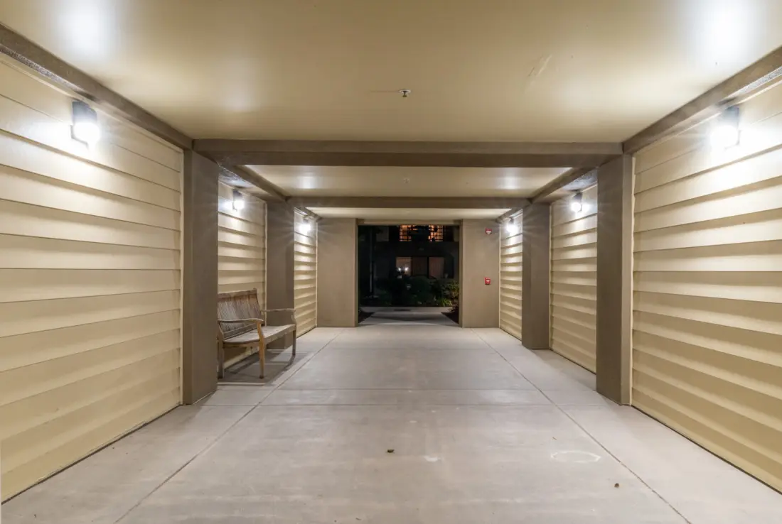 After: Open-air corridor