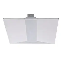 LED recessed troffer light