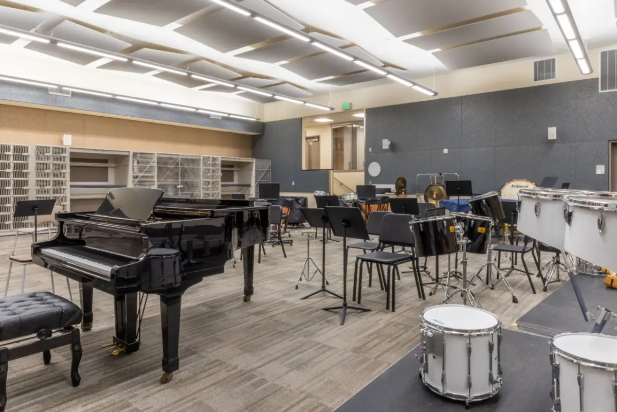 Serra High School after LED retrofit