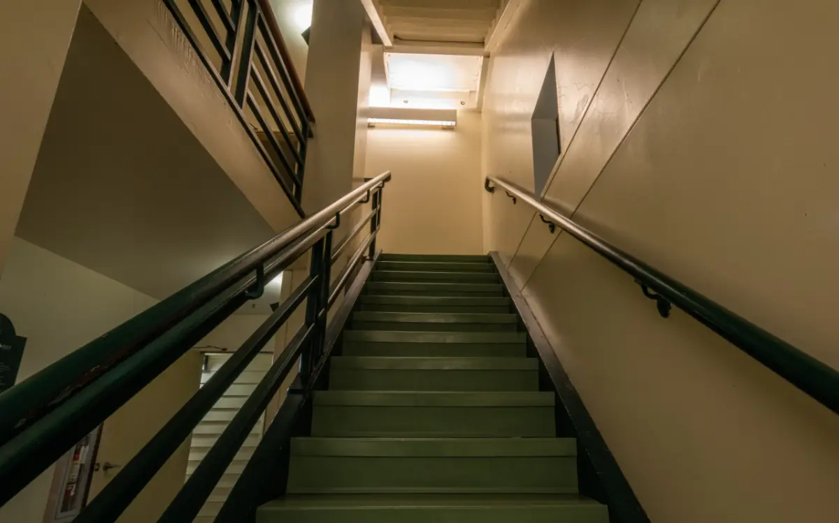Before: Stairwell