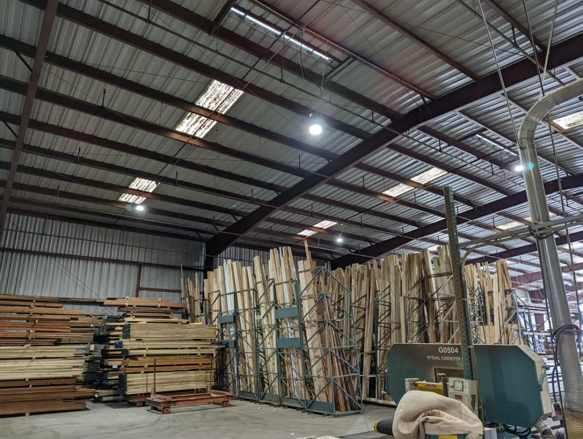 White Brothers Lumber after