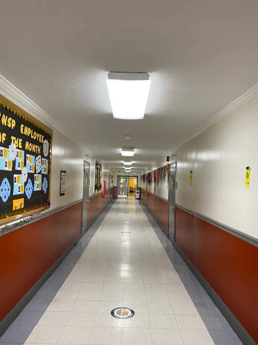 Cristo Rey San Jose Jesuit High School after LED retrofit
