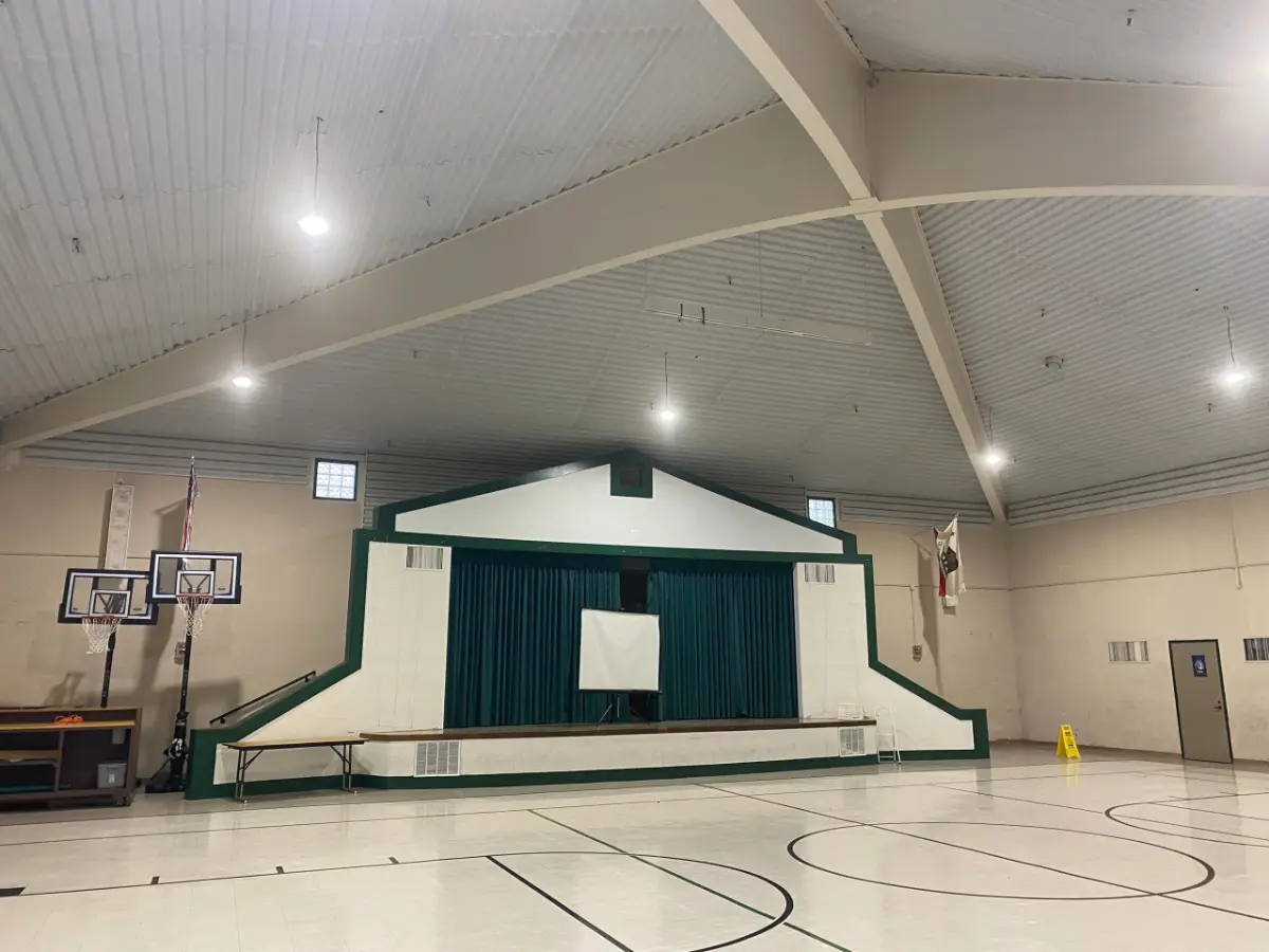 St Dunstan Catholic Church after LED retrofit