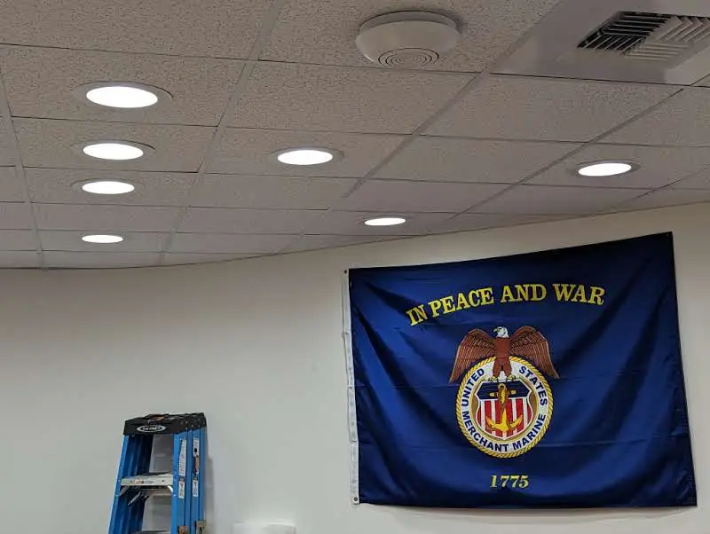 Marine Engineers’ Beneficial Association after LED retrofit