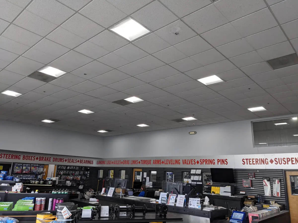 Betts Truck Parts & Service after LED retrofit