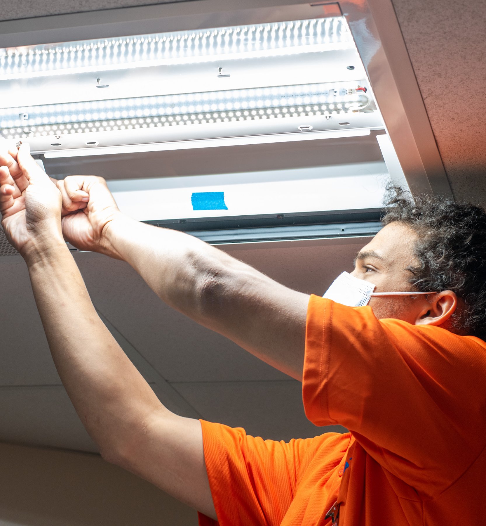 EverWatt technician at work