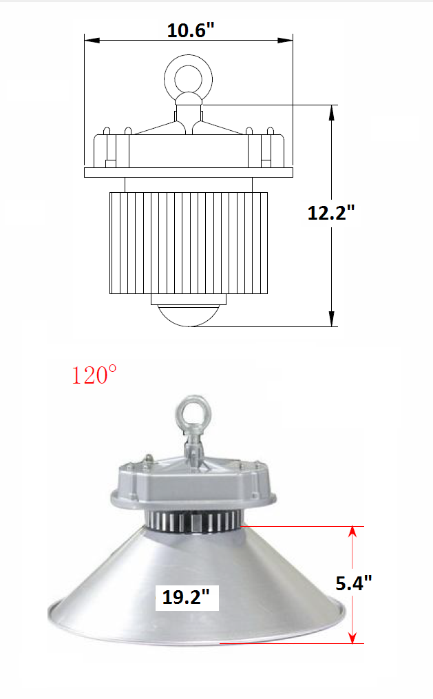 100W dimensions – EverWatt