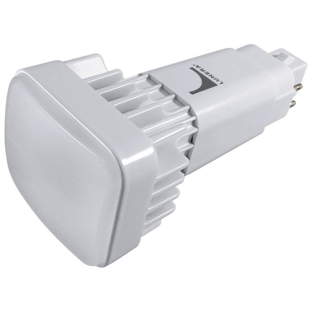 Lunera G24Q 4-Pin Vertical CFL LED Light Bulb, 11W, 1350 ...